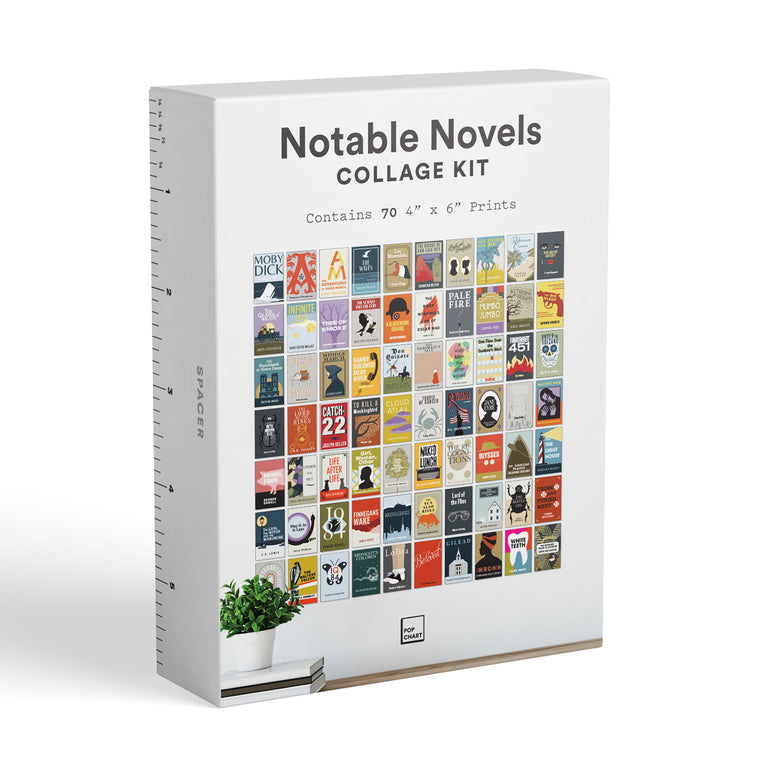 Notable Novels Collage Kit