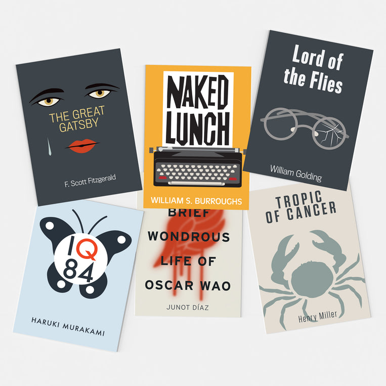 Notable Novels Collage Kit
