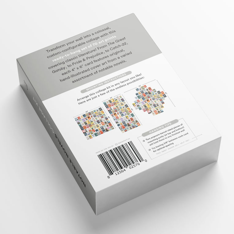 Notable Novels Collage Kit