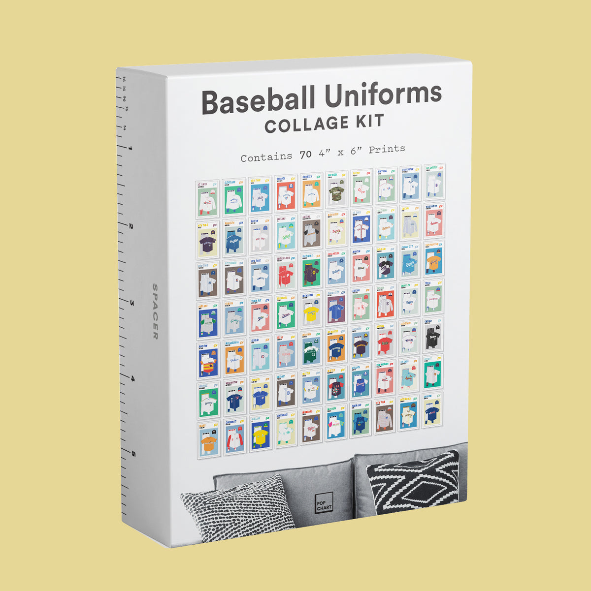 Baseball Uniforms Collage Kit