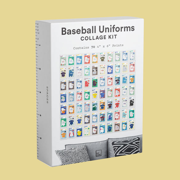 Baseball Uniforms Collage Kit