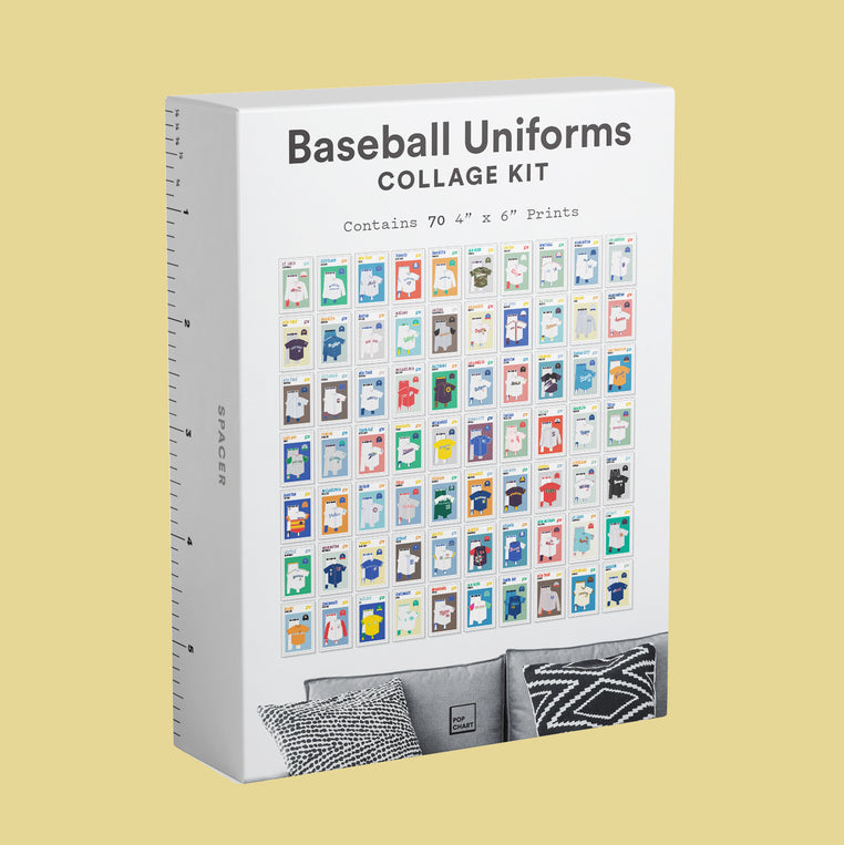 Baseball Uniforms Collage Kit