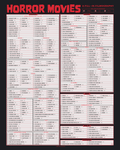 Horror Movies: A Fill-In Filmography