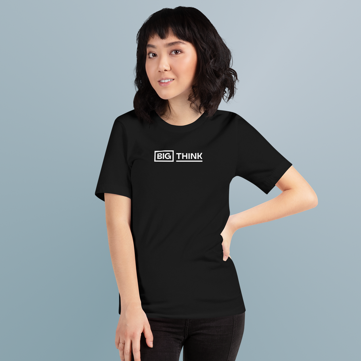 The Big Think Logo Tee shirt, detail view