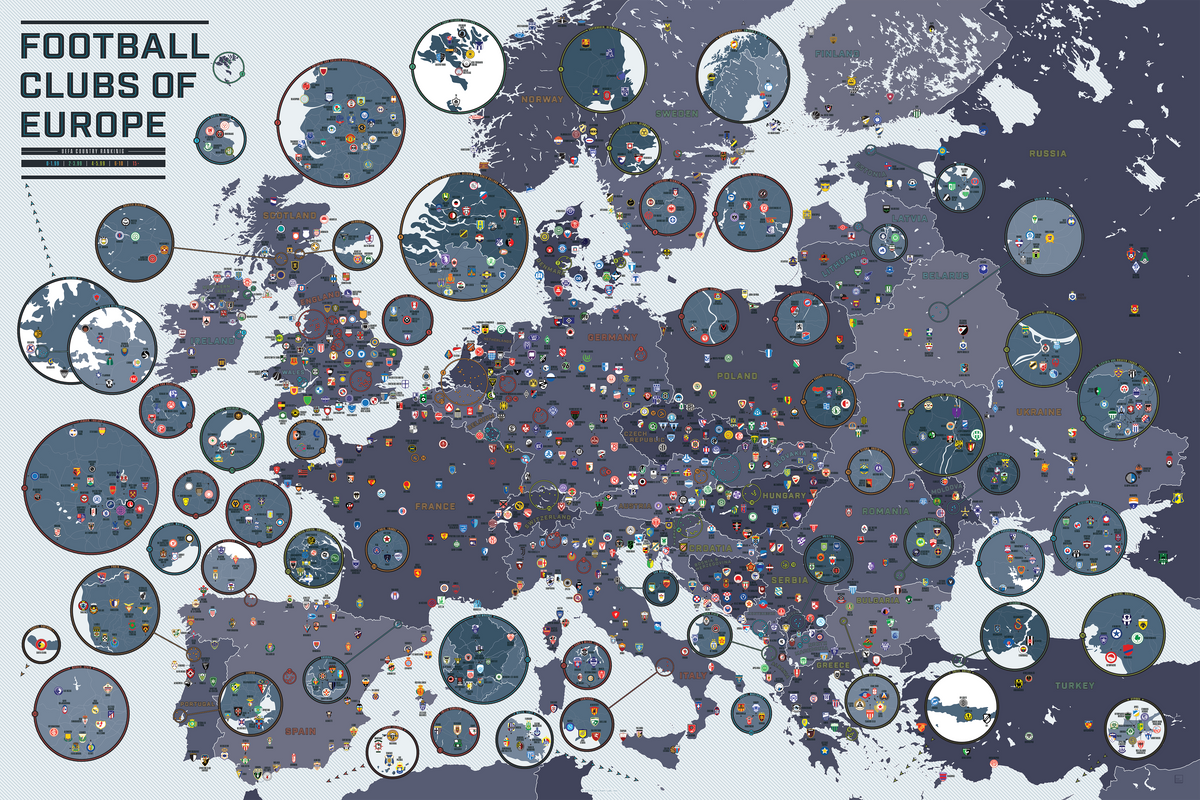 Football Clubs of Europe