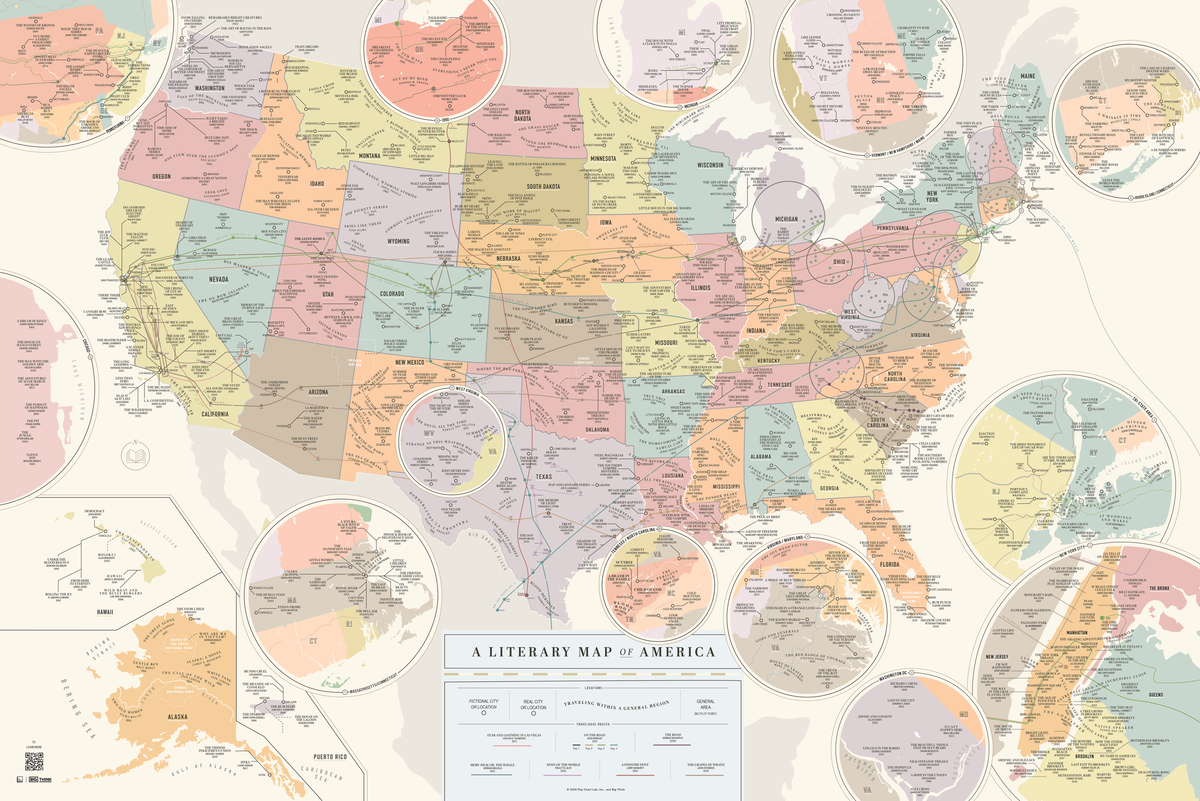 A Literary Map of America