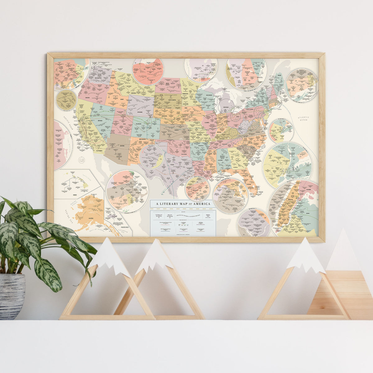 A Literary Map of America