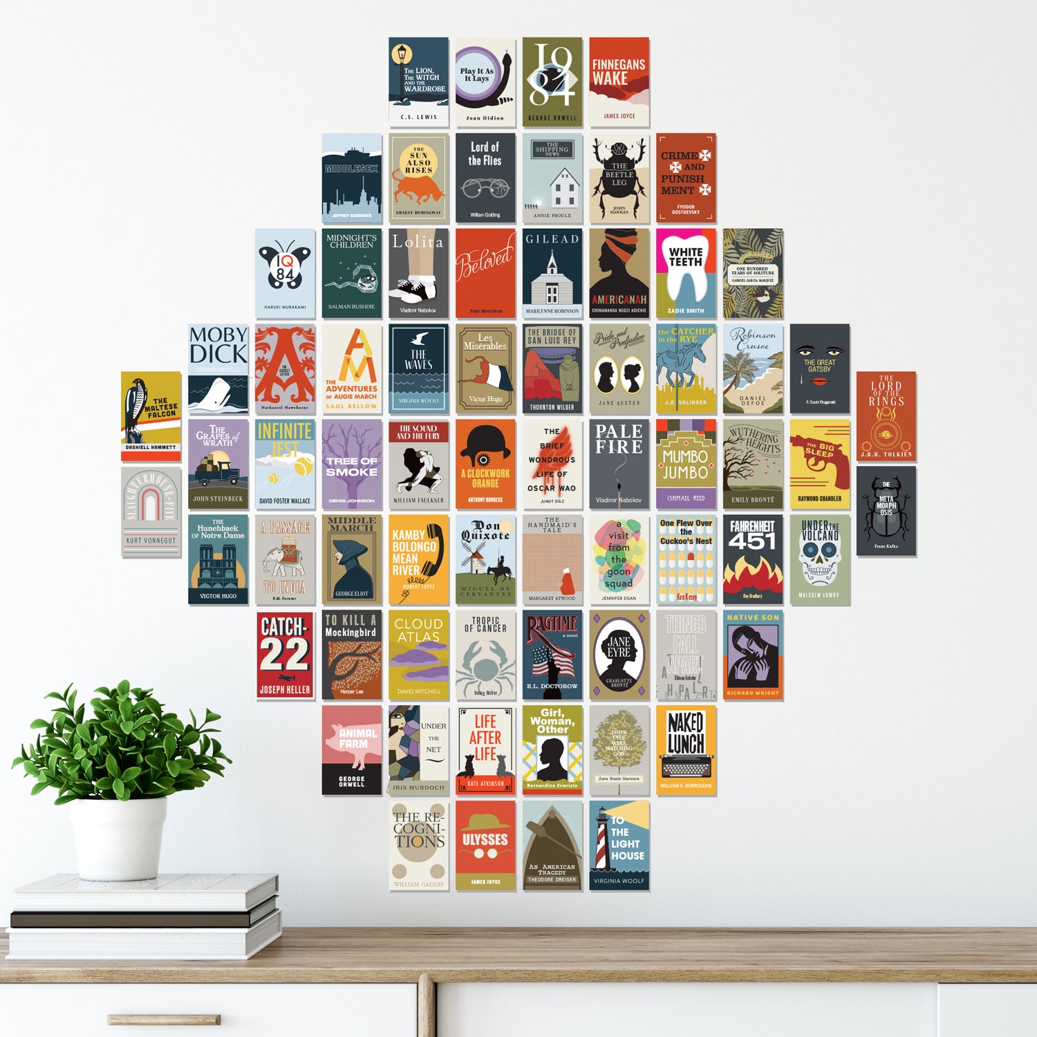 Notable Novels Collage Kit – Pop Chart