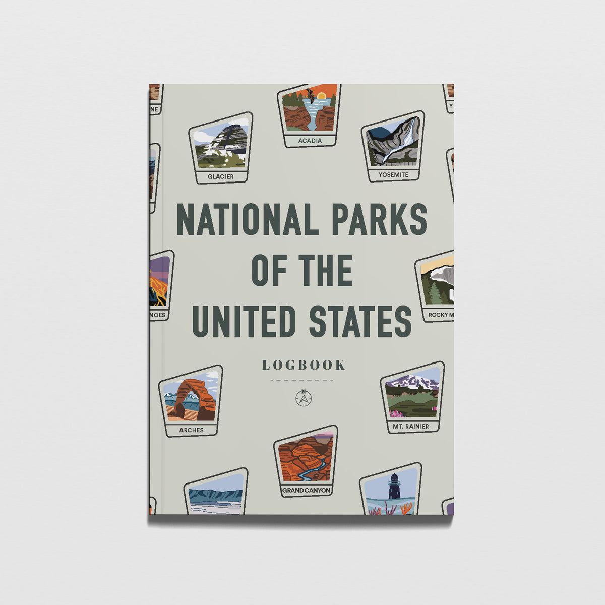 National Parks of the US Logbook notebook, additional view