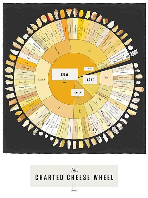 The Charted Cheese Wheel