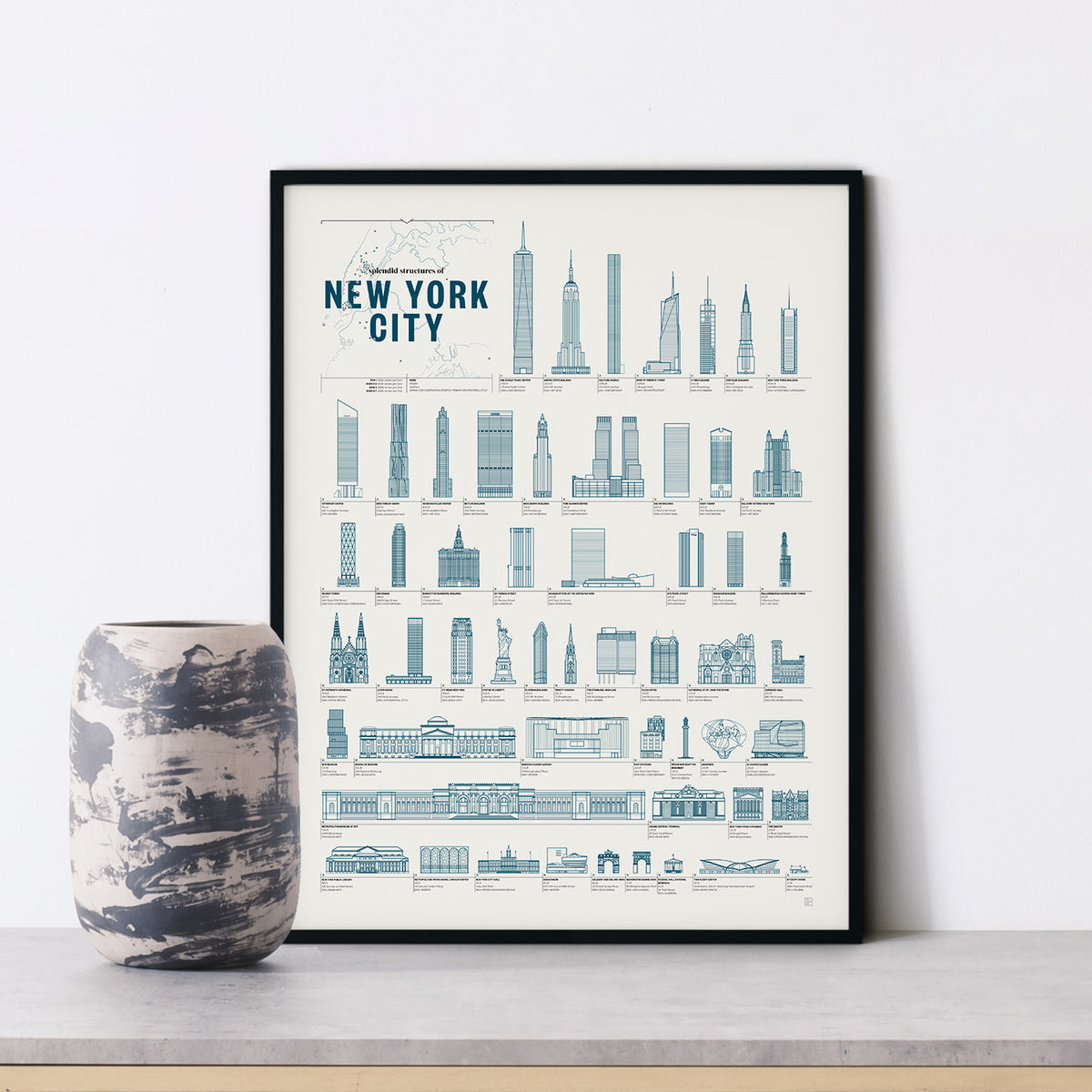 Splendid Structures of New York City